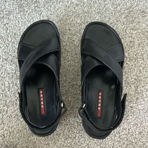 Prada criss cross platform